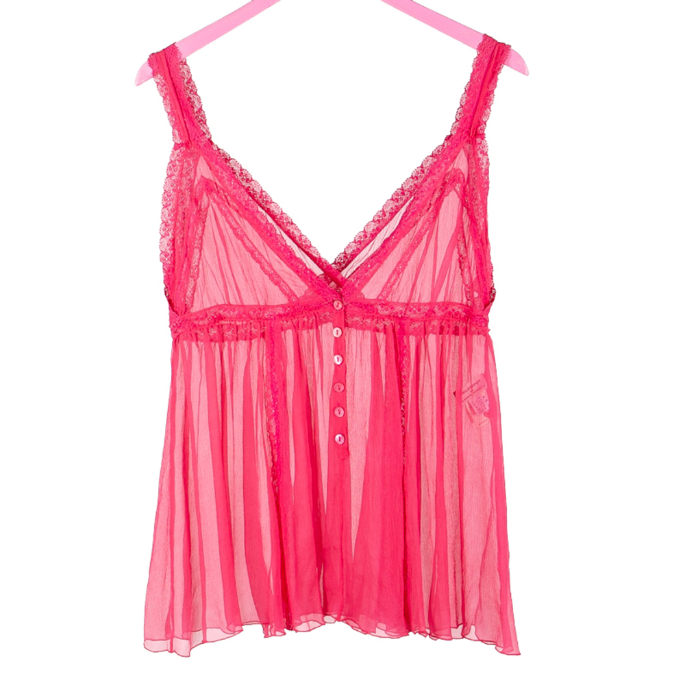 Philosophy Di Alberta Ferretti Top Women size L Deep Pink